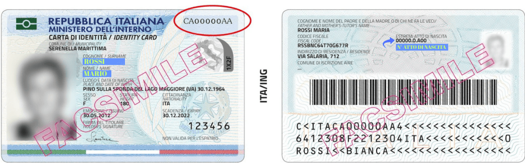 CARTA DI IDENTITÀ VIZIATA NELLA SOSTANZA